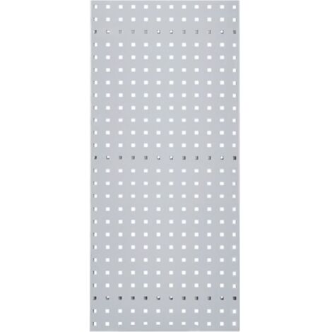 Piastra forata L450xL1000mm grigio chiaro GRIGLIA PIANO