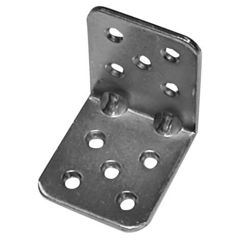 PIASTRA GIUNZIONE PIEGATA PER PALI MM 90X90 SPESSORE MM 2,5 GRAFITE 37759