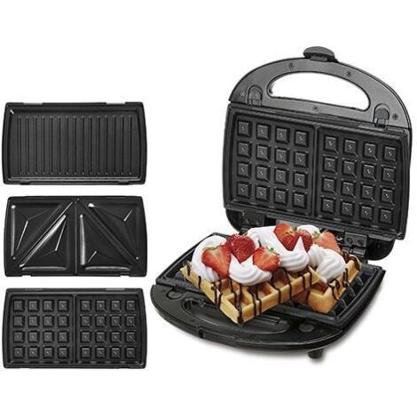 Piastra Grill Elettrica Camry CR 3024 Nero Grigio 1000 W