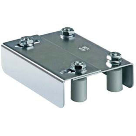 Piastra Guidacancello 2 Regolazioni 30 Art.255 - mm.220x135-175