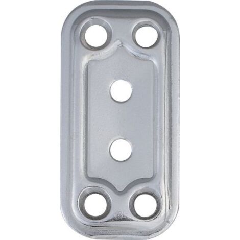 PIASTRA INOX DIRITTA ART.748 MM. 30X60 ALDEGHI LUIGI SPA PZ 5,0