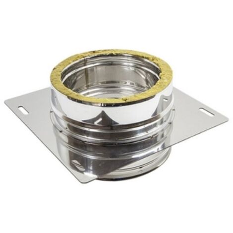 PIASTRA INTERMEDIA D.P. INOX 316/304 D. Int. 150 - D. Est. 200