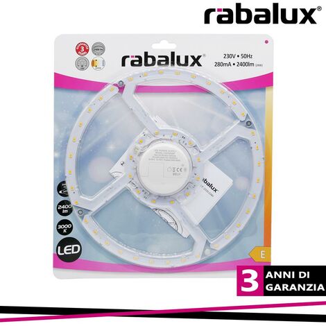 PIASTRA LED 24W 3000K 288MM                                                                              - Luce CALDA