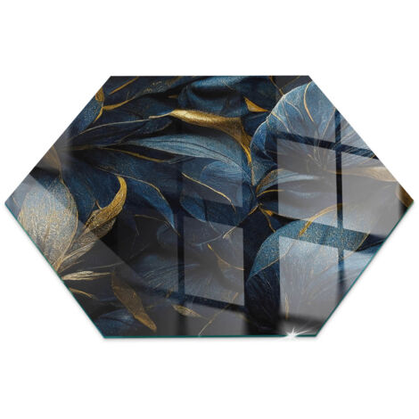 Piastra per Camino di Vetro Temperato Protezione del Pavimento dal Calore Resistente a Scintille e Graffi Eleganti foglie in texture h40 cm