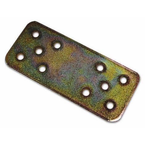 PIASTRA PER TRAVI DIRITTA  90X40MM TROPICALIZZATA