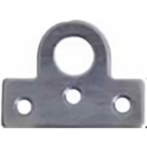 PIASTRA PORTALUCCHETTO 56X48,5MM ZINCATO