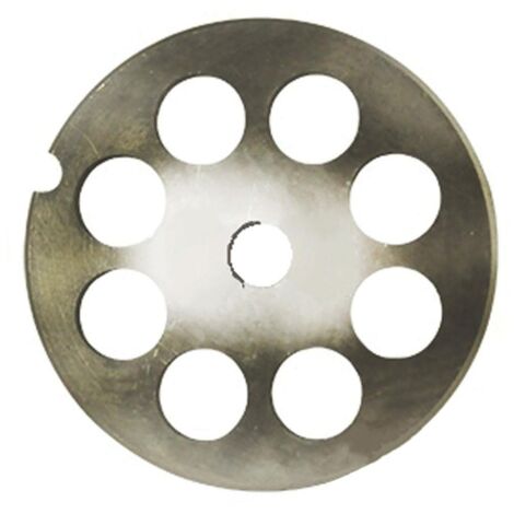 Piastra professionale in acciaio per Tritacarne numero 22 "Palumbo Pavi" -8 fori da 16 mm