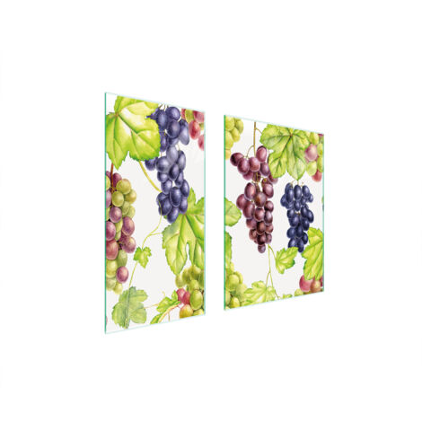 PIASTRA PROTETTIVA IN VETRO 75x52 FRUTTA