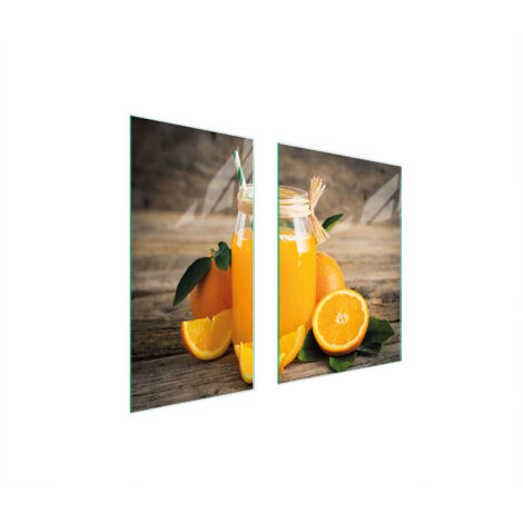 PIASTRA PROTETTIVA IN VETRO 75x52 FRUTTA