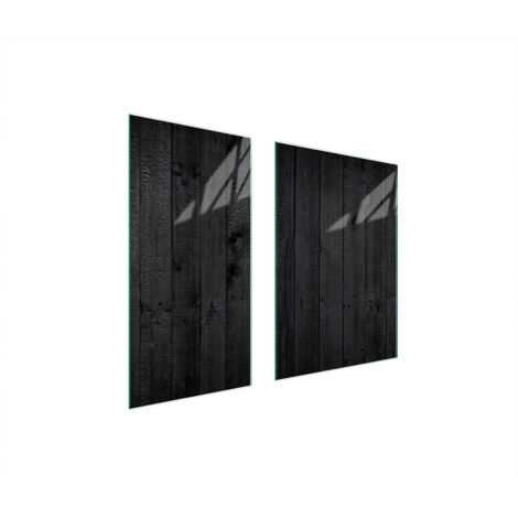 PIASTRA PROTETTIVA IN VETRO 75x52 LEGNO