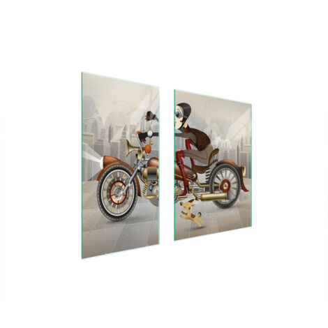 PIASTRA PROTETTIVA IN VETRO 75x52 MOTO