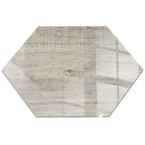 Piastra Protettiva In Vetro Con Grafica Decorativa Per Camino O Stufa Ideale Per Interni Moderni Struttura in legno chiaro h40 cm