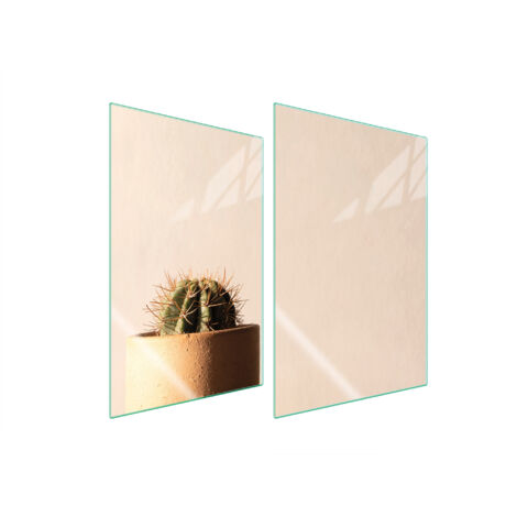 PIASTRA PROTETTIVA IN VETRO PER CUCINA 2x35x52 CACTUS