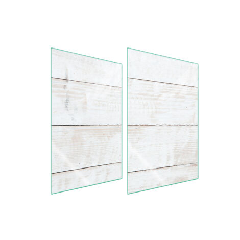 PIASTRA PROTETTIVA IN VETRO PER CUCINA 2x35x52 LEGNO