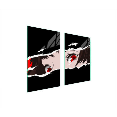 PIASTRA PROTETTIVA IN VETRO PER CUCINA 65x52 ANIME