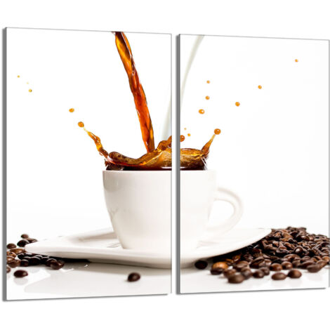 Piastra protettiva in vetro per fornello 2x30x52 Caffè
