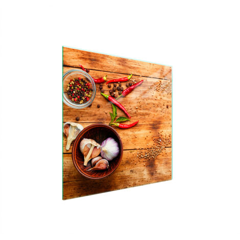 PIASTRA PROTETTIVA IN VETRO PER FORNELLO 50x52 CHILLI