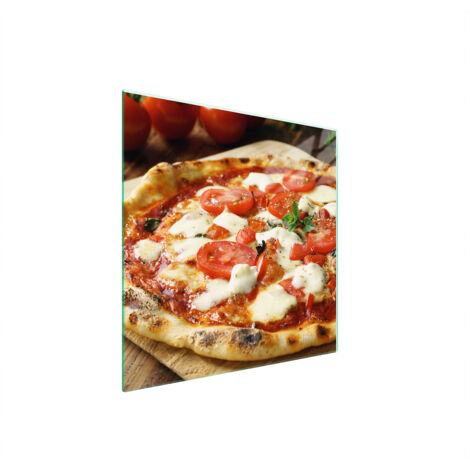 PIASTRA PROTETTIVA IN VETRO PER FORNELLO 50x52 PIZZA
