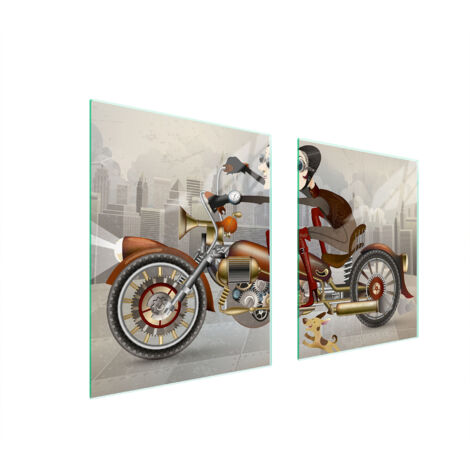 PIASTRA PROTETTIVA IN VETRO PER FORNELLO 85x52 MOTO