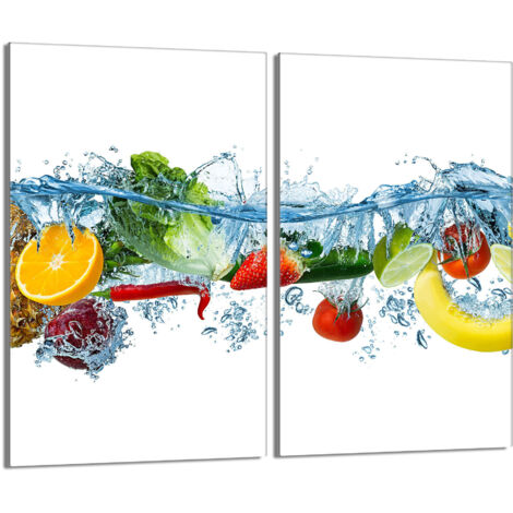 Piastra protettiva in vetro per la stufa 2x30x52 Frutta