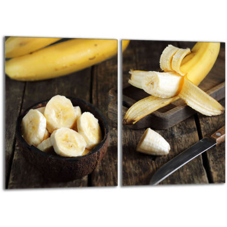 Piastra protettiva in vetro per la stufa 2x40x52 Banana