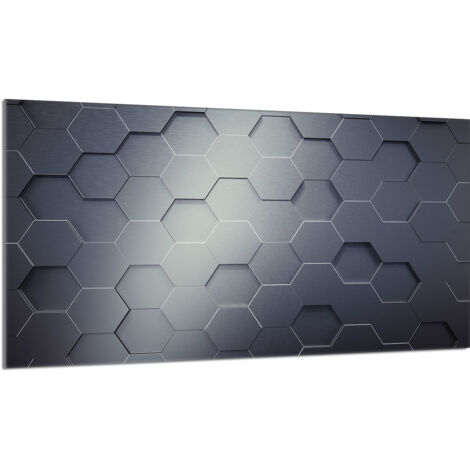 Piastra protettiva in vetro per la stufa 90x52 Pattern