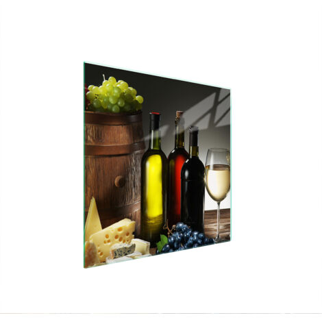 PIASTRA PROTETTIVA IN VETRO PER PIANO COTTURA 50x52 CUCINA