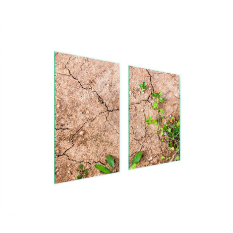 PIASTRA PROTETTIVA IN VETRO PER PIANTE CUCINA 65x52