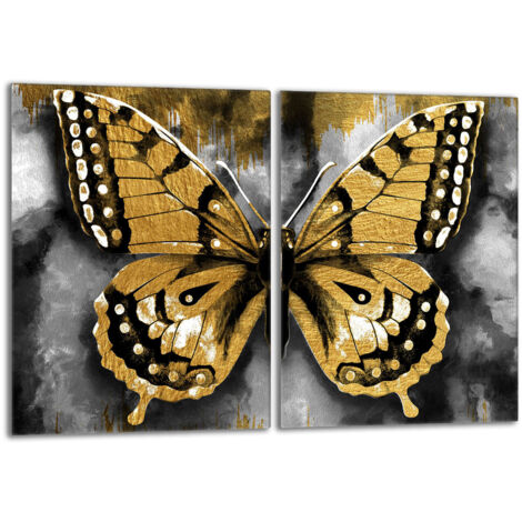 Piastra protettiva in vetro per stufa 2x40x52 Butterfly