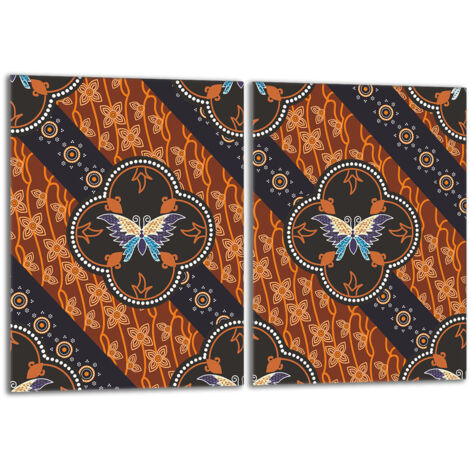 Piastra protettiva in vetro per stufa 2x40x52 Butterfly