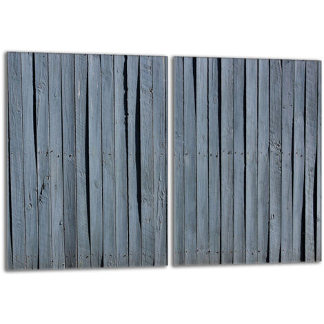 Piastra protettiva in vetro per stufa 2x40x52 Legna