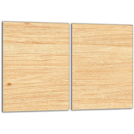 Piastra protettiva in vetro per stufa 2x40x52 Legna