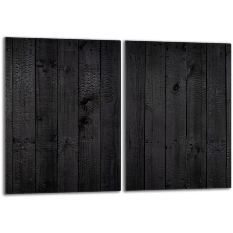 Piastra protettiva in vetro per stufa 2x40x52 Legna