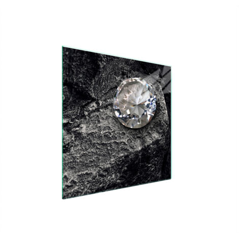 PIASTRA PROTETTIVA IN VETRO PER STUFA 50x52 DIAMOND