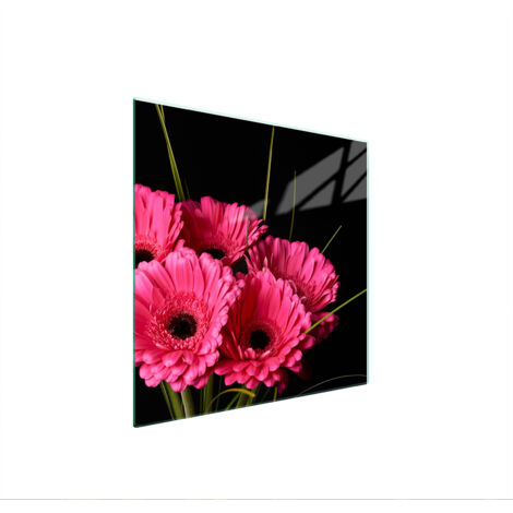 PIASTRA PROTETTIVA IN VETRO PER STUFA 50x52 GERBERA