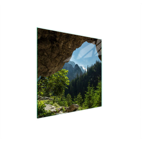 PIASTRA PROTETTIVA IN VETRO PER STUFA 50x52 TREE