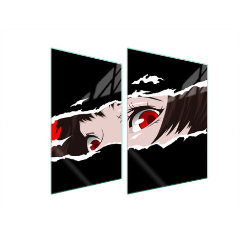 PIASTRA PROTETTIVA IN VETRO PER STUFA 70x52 ANIME