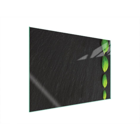 PIASTRA PROTETTIVA IN VETRO PER STUFA 70x52 BASIL