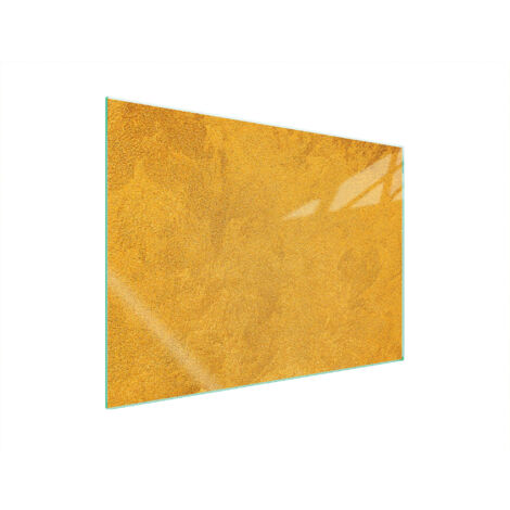 PIASTRA PROTETTIVA IN VETRO PER STUFA 70x52 ORO