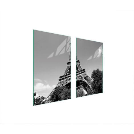 PIASTRA PROTETTIVA IN VETRO PER STUFA 75x52 PARIS