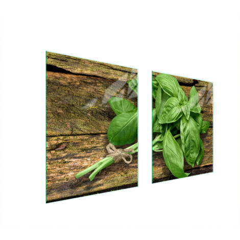 PIASTRA PROTETTIVA IN VETRO PER STUFA 85x52 BASIL