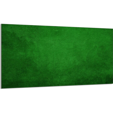 Piastra protettiva in vetro per stufa 90x52 Verde
