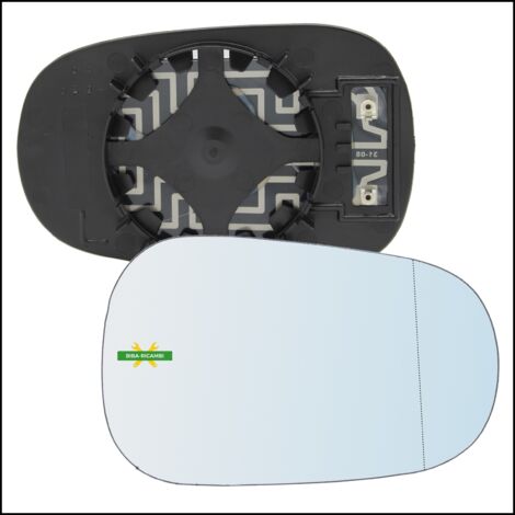 Piastra retrovisore termica asferica lato dx-passeggero per renault clio i (b/c)