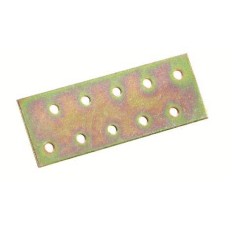Piastra rettangolare dritta 60x130 mm