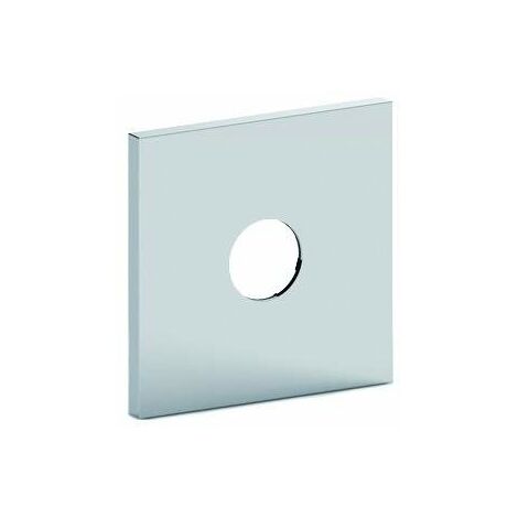 Piastra rettangolare in ABS 1 foro con OR Paffoni ZPIA073CR Cromo - In ABS
