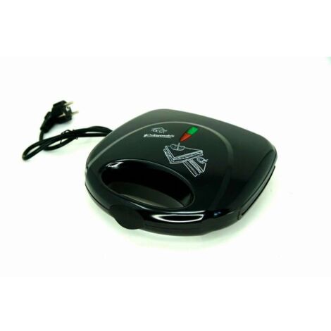 PIASTRA RIGATA TOSTIERA E MINI BISTECCHIERA DCG PER SANDWICH E TOAST 750 W