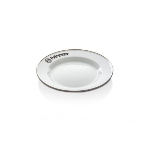 Piastra smaltata Petromax bianca 2 pezzi (22 cm)