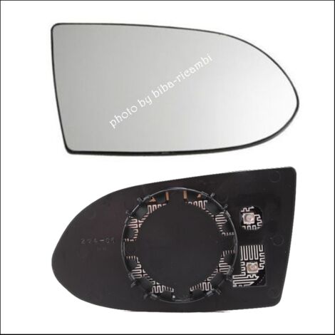 Piastra specchio retrovisore termica lato dx-passeggero opel zafira a