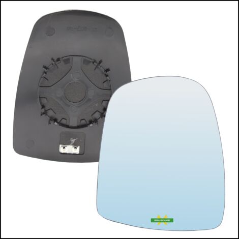 Piastra specchio retrovisore termica lato dx-passeggero per opel vivaro a (x83)