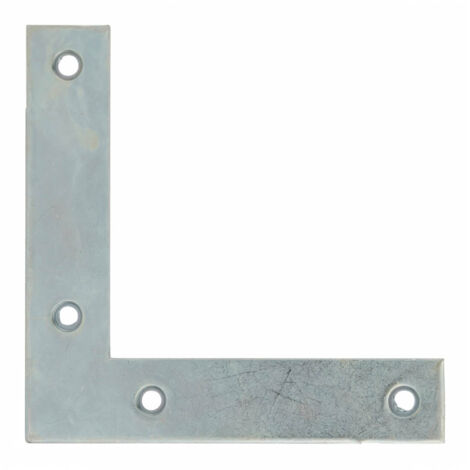 Piastra squadra angolare 100x100x20mm, acciaio zincato - THIRARD